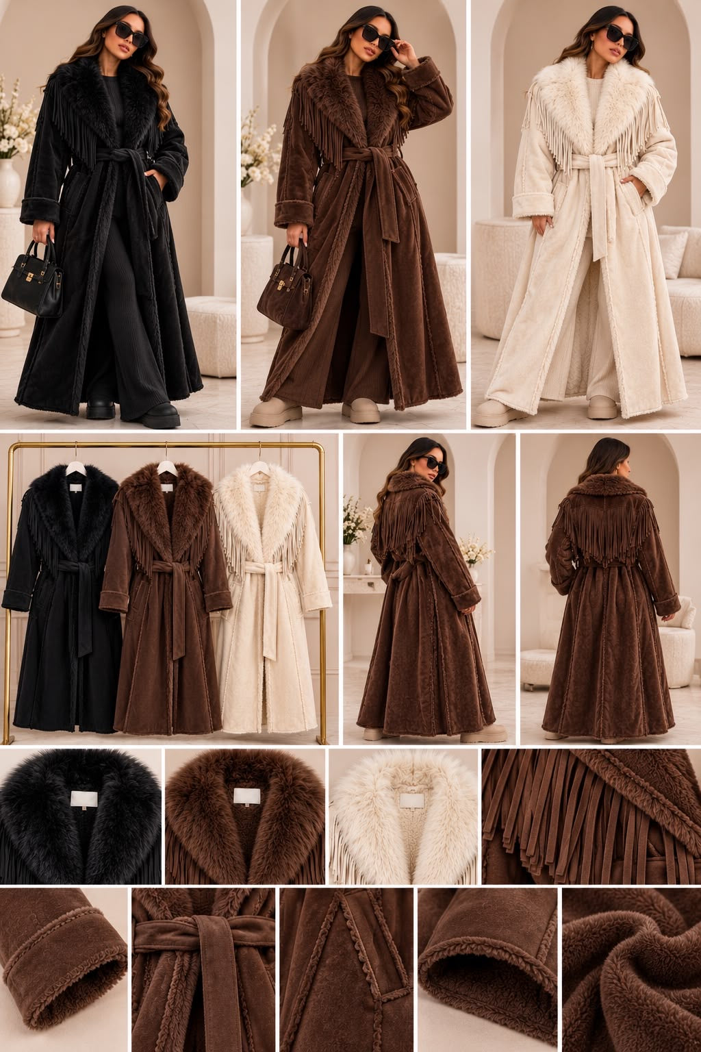 Alaska Luxe Faux Fur Coat